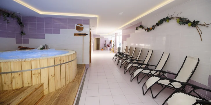 Ve vybraných variantách budete mít v ceně služby wellness.