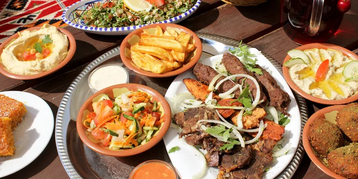 Gurmánský výlet do Orientu: bohaté 4chodové menu s výběrem z grilu