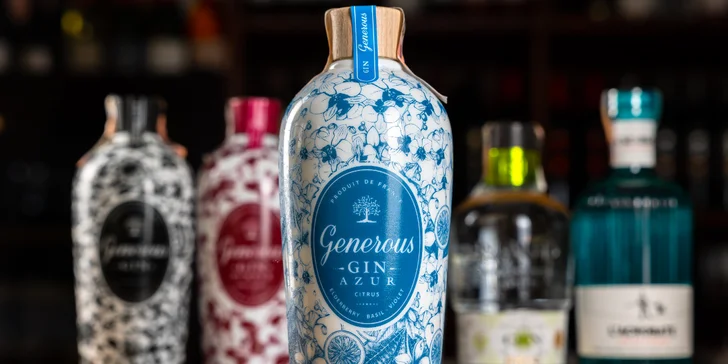 Gin Generous Azur citrus je inšpirovaný vôňami a večne modrou oblohou bájneho Côte d’Azur