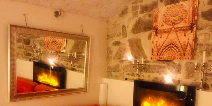 Na recepci si můžete přikoupit aroma peeling, éterické silice a masážní oleje od firmy Saloos.