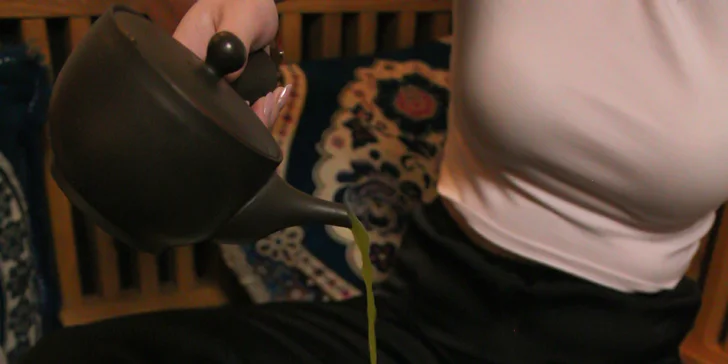 Matcha a poke bowl