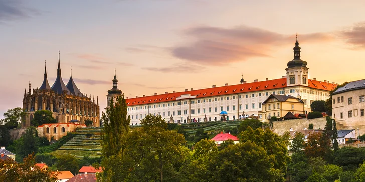 Pobyt v Kutnej Hore: termíny cez týždeň, polpenzia, vstupenky do galérie