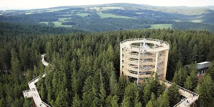 Vydejte se známou stezkou korunami stromů.