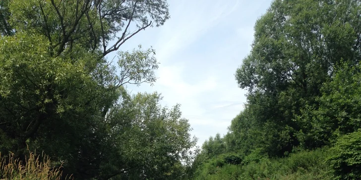 Meandry řeky Opavy jsou okouzlující.