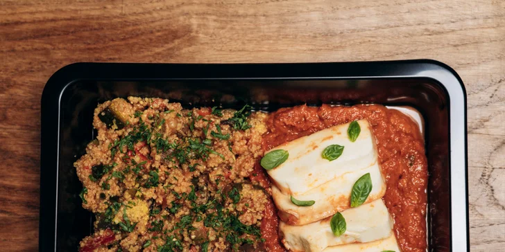 V případě obědů i večeří mysleli v NutritionPro také na vegetariány. 