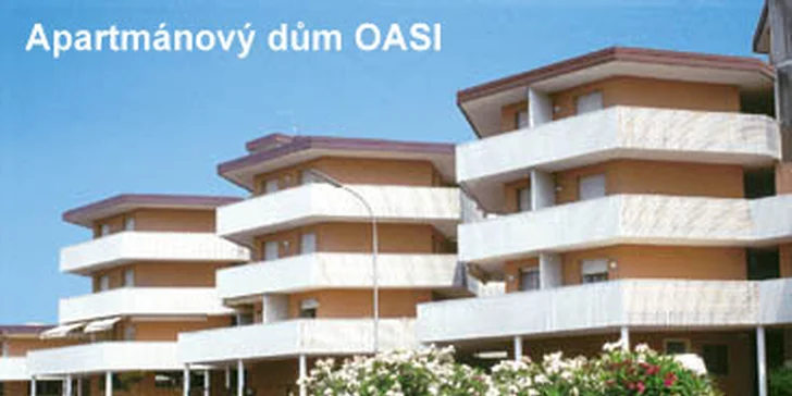 Itálie na 8 dní, apartmány pro 2 až 6 osob