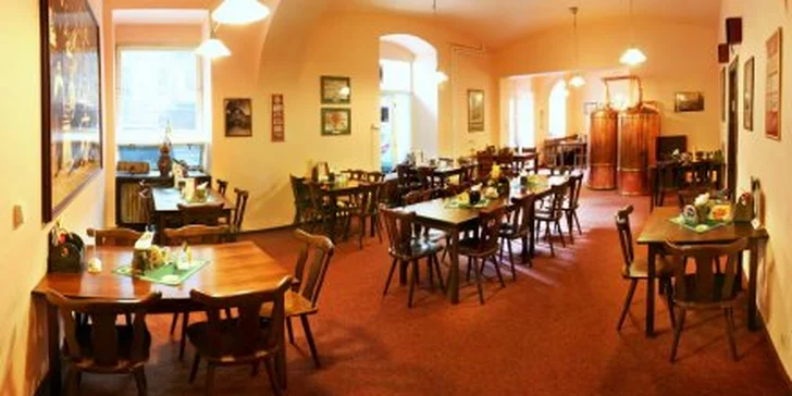59 Kč za ČTYŘI půllitry tankového piva a čerstvě pečené brambůrky! Posezení s přáteli nad orosenou jedenáctkou se slevou 59 %.