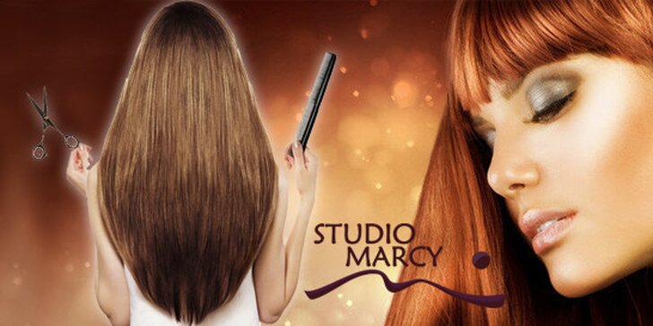 Kompletní péče o vaše vlasy ve studiu Marcy