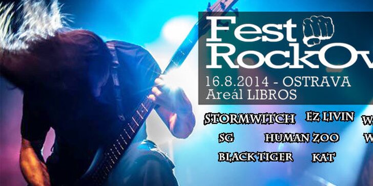 FestRockOva - pořádný rockový nářez v Ostravě