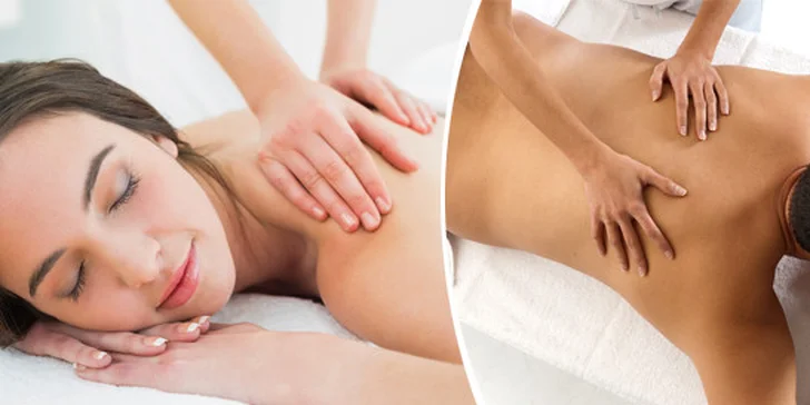Relaxační masáž zad a šíje pro zlepšení fyzického i psychického stavu