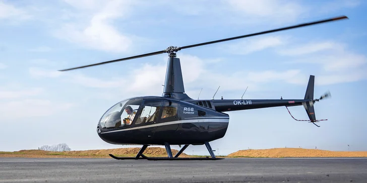 Seznamovací let ve vrtulníku R66 nebo R44 Raven 2 pro 3 osoby