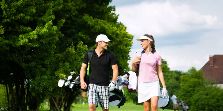 Hodina golfu s trenérem pro 1 nebo 2 hráče
