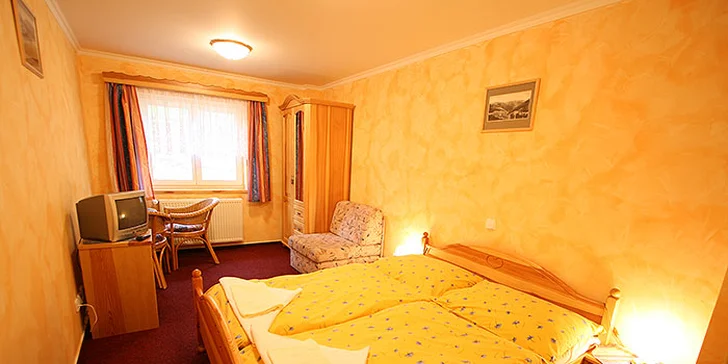 Horský hotel ve Špindlerově Mlýně: polopenze, sauna a spousta výletů