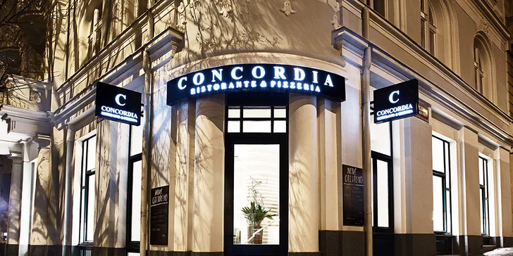 400 g velkých krevet v Concordia Ristorante