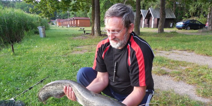 7 dní v chatě v jižních Čechách u rybníka pro 2 osoby