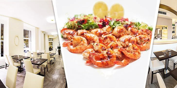 400 g velkých krevet v Concordia Ristorante
