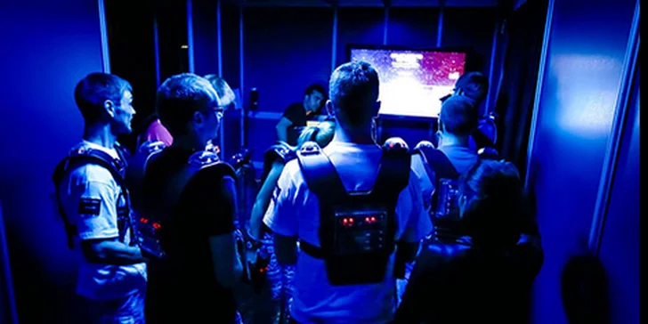 Dvě adrenalinové laserové hry ve sci-fi aréně ve Zlíně