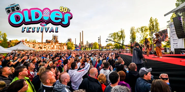 Oldies festival: super pařba na mega akci s hity 90. let pod širým nebem