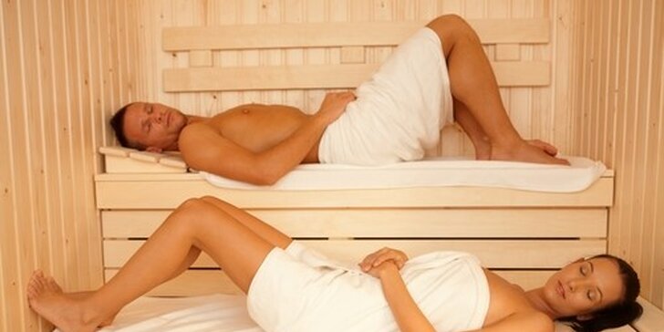 Privátní wellness se saunou a vířivkou pro dva