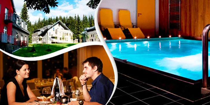 3-4 dny s plnou penzí a all inclusive nápoji v Resident Harrachov