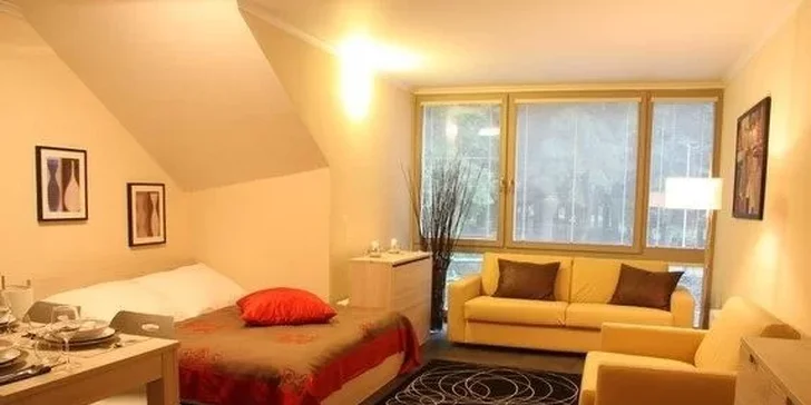 3-4 dny s plnou penzí a all inclusive nápoji v Harrachově v extra velkých apartmánech