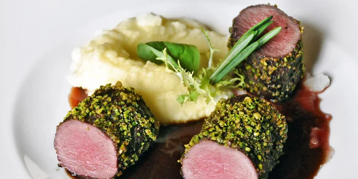 Zvěřinové menu pro dva v restauraci U Císařů