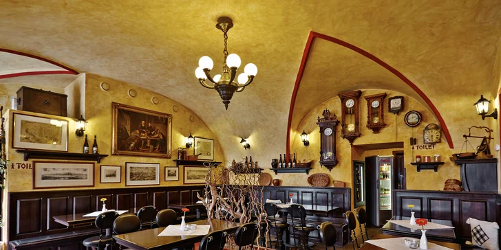 Zvěřinové menu pro dva v restauraci U Císařů