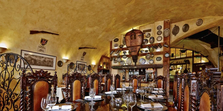 Zvěřinové menu pro dva v restauraci U Císařů