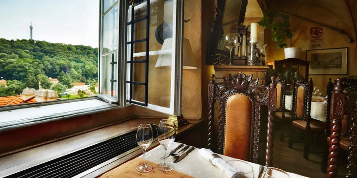 Zvěřinové menu pro dva v restauraci U Císařů