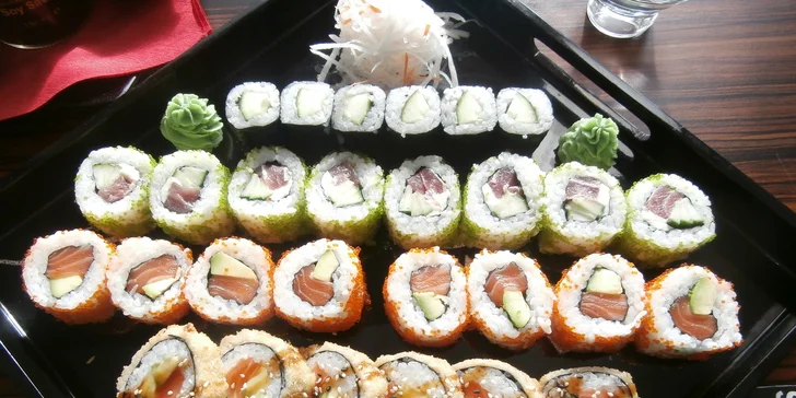 Yokohama sushi menu pro dva jedlíky
