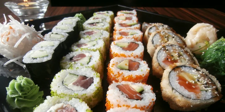 Yokohama sushi menu pro dva jedlíky