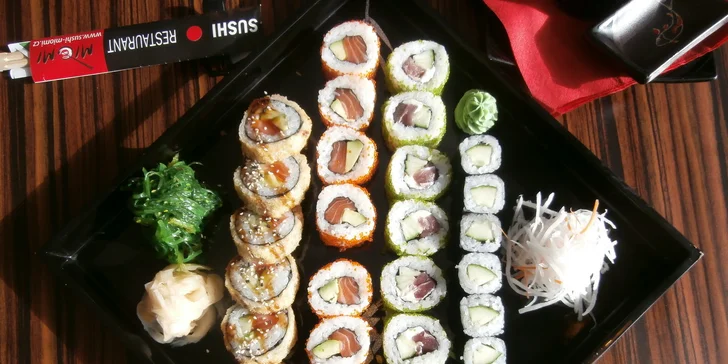 Yokohama sushi menu pro dva jedlíky
