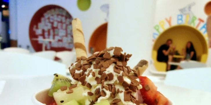 200 g oblíbeného frozen yogurtu + BONUS