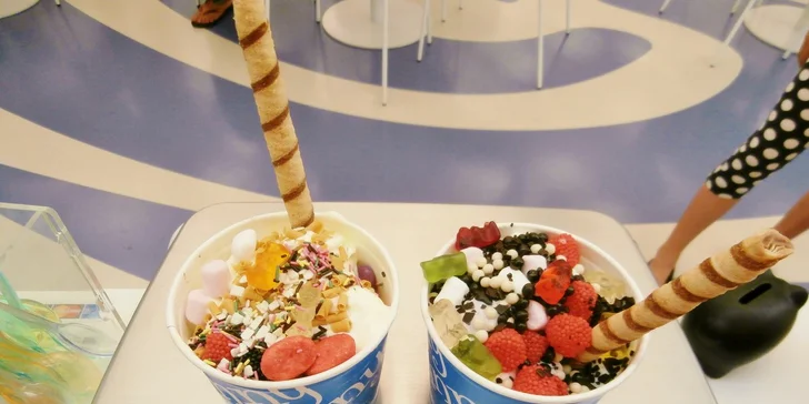 200 g oblíbeného frozen yogurtu + BONUS