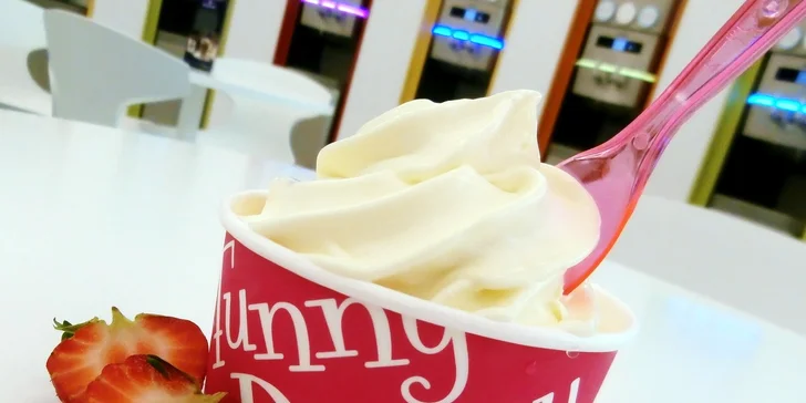 200 g oblíbeného frozen yogurtu + BONUS
