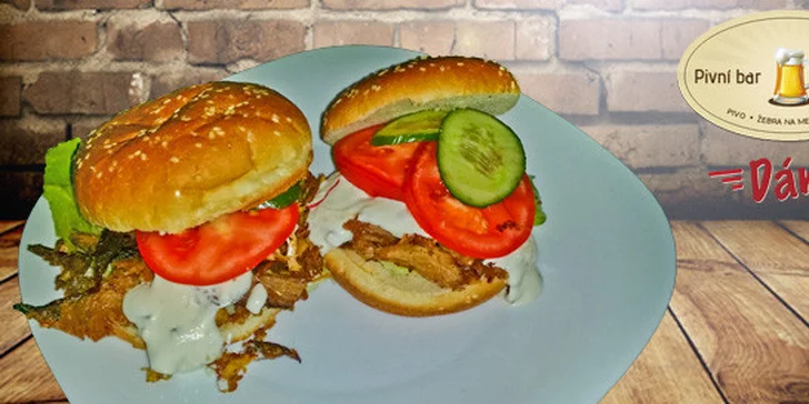 4x Gyros burger s rozvozem přes DameJidlo.cz