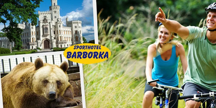 Jarní sportovně-relaxační pobyt pro dva u Hluboké