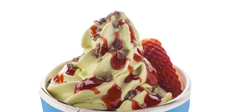 200 g oblíbeného frozen yogurtu + BONUS