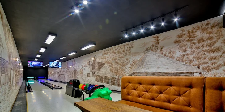 Můžete si také vybrat bowling.