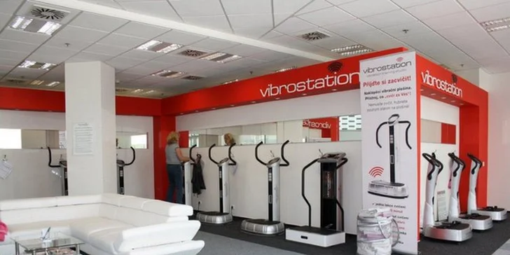 5x cvičení s Vibrostation® za skvělou cenu!