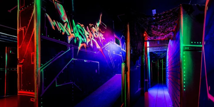 Laser game v centru Prahy až pro 16 hráčů!