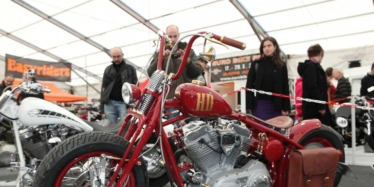 2 vstupenky na tradiční veletrh Motocykl