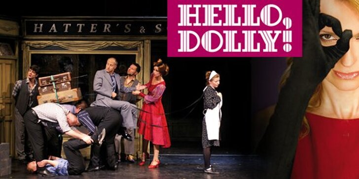 349 Kč za vstupenku na představení Hello, Dolly! v Divadle Hybernia. Slavný americký muzikál s Ivanou Chýlkovou a ta nejlepší sedadla se slevou až 50 %.