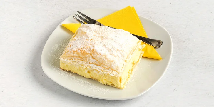 Dostanete tu kávu i dezert dle vašeho výběru.