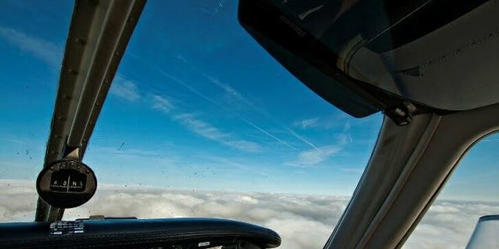 Vzhůru do oblak: 20minutový let nad Plzní a okolím