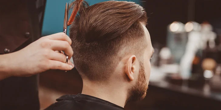 Pánský střih včetně závěrečného stylingu i balíček s úpravou vousů