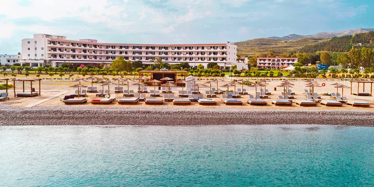 Dovolená na Kosu vč. letenky: 5* hotel Mitsis Ramira Beach s ultra all inclusive, pláž a bazény