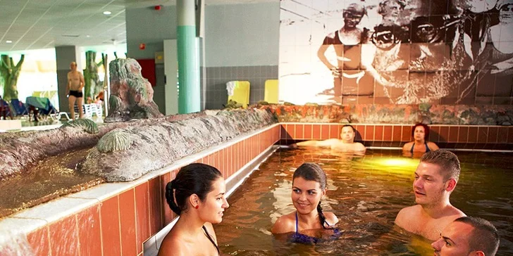 Exkluzívne dobrodružné bazény v Aqua–Palace pripomínajú rôzne doby a rôzne miesta, preto vás každý jeden očarí niečím výnimočným.