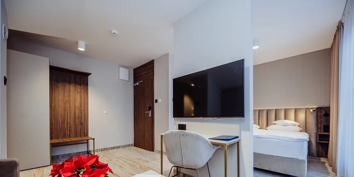 V butikovém aparthotelu Five Seasons vás čeká nerušená relaxace v útulné atmosféře. 