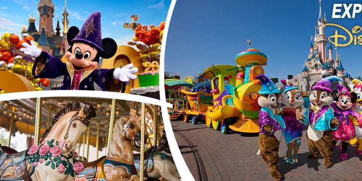 Výlet do Disneylandu® se zastávkou u Eiffelovky